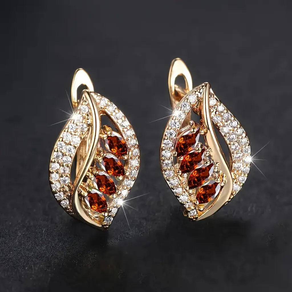 Ohrringe Isola Rosavere in Gold