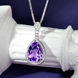 Halskette Ivonne mit Amethyst – Ansicht 2