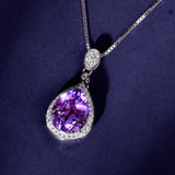 Halskette Ivonne mit Amethyst – Ansicht 4
