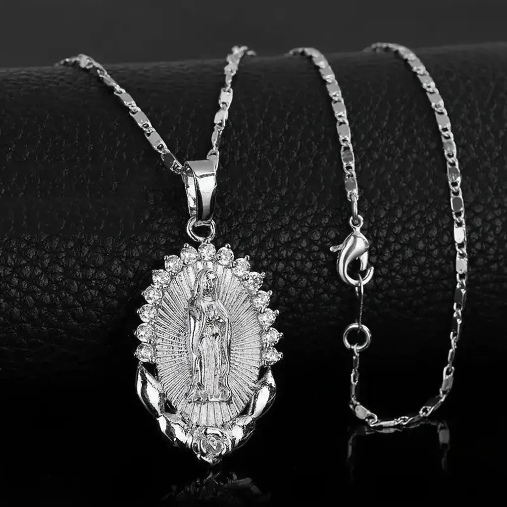 Halskette mit Marienmedaille – Ansicht 2