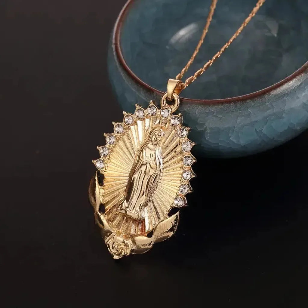 Halskette mit Marienmedaille – Ansicht 3