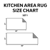 Rutschfester Küchenteppich – mit tropischer Atmosphäre