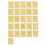Kreuzkette mit Initiale in Gold – Ansicht 9