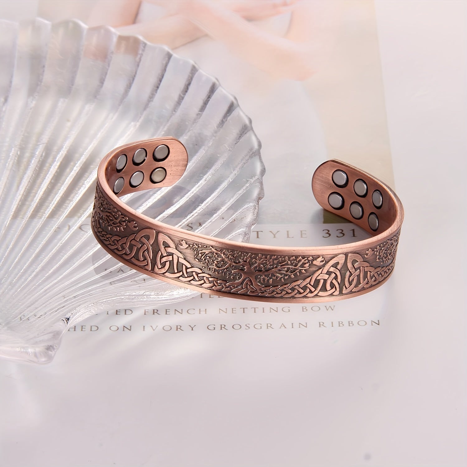 Kupferarmband „Wurzeln“ – Ansicht 3