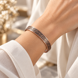 Kupferarmband „Schnörkel“