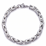 Armband Lucian mit Kronengliedern in Gold – Ansicht 2