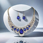 Schmuckset Maevina Zafiros in Gold