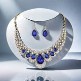 Schmuckset Maevina Zafiros in Gold