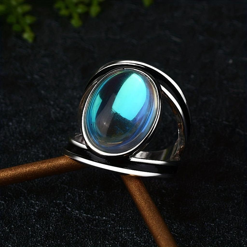 Magischer Ring mit Mondstein