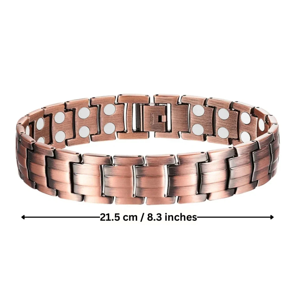 Kupferarmband „Kette“