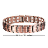Kupferarmband „Kette“