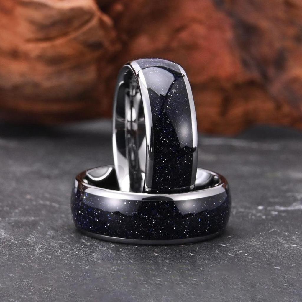 Nebelstern – Ring aus Wolframkarbid – Ansicht 2