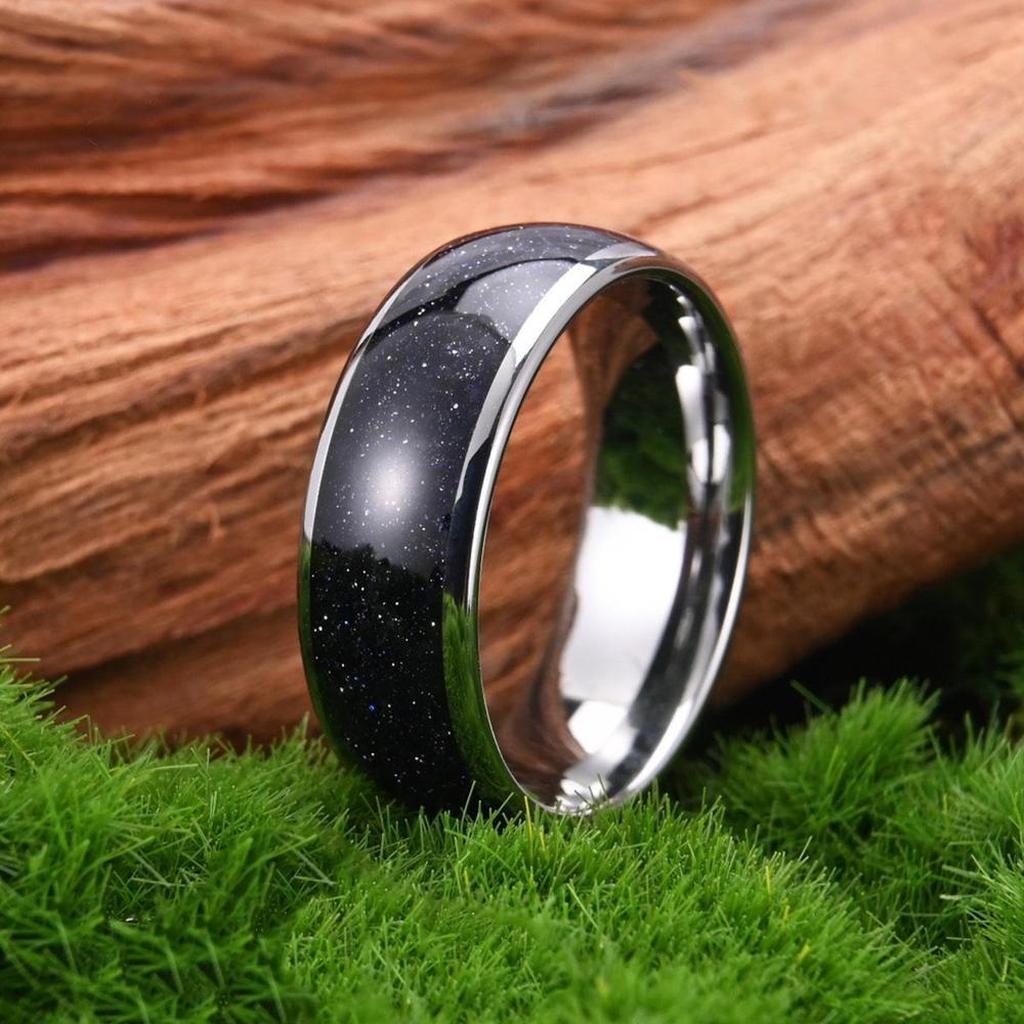 Nebelstern – Ring aus Wolframkarbid – Ansicht 3