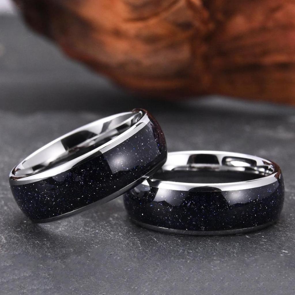 Nebelstern – Ring aus Wolframkarbid – Ansicht 4