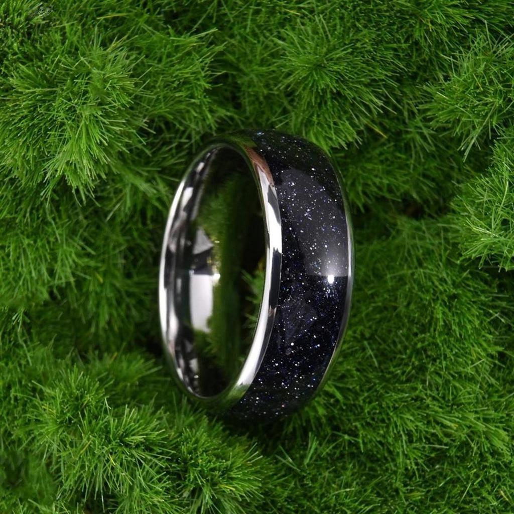 Nebelstern – Ring aus Wolframkarbid – Ansicht 6