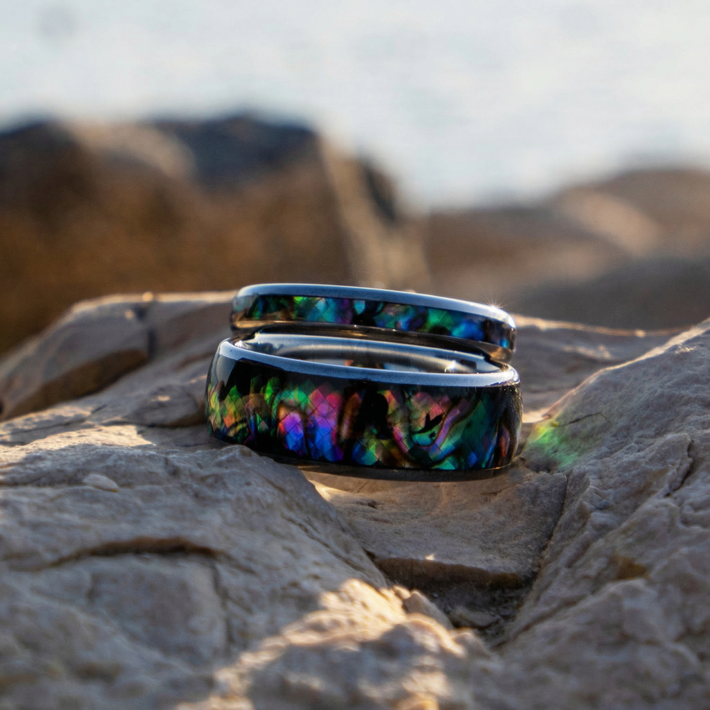Nerium – Ring aus Wolframkarbid – Ansicht 10