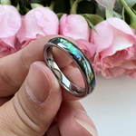 Nerium – Ring aus Wolframkarbid – Ansicht 11