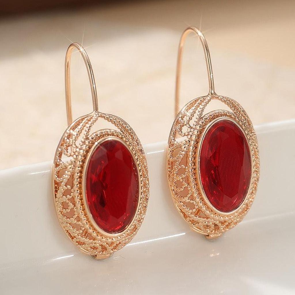 Ohrringe Thalessia in Roségold – Ansicht 3