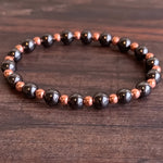 Kupferarmband „Noir“
