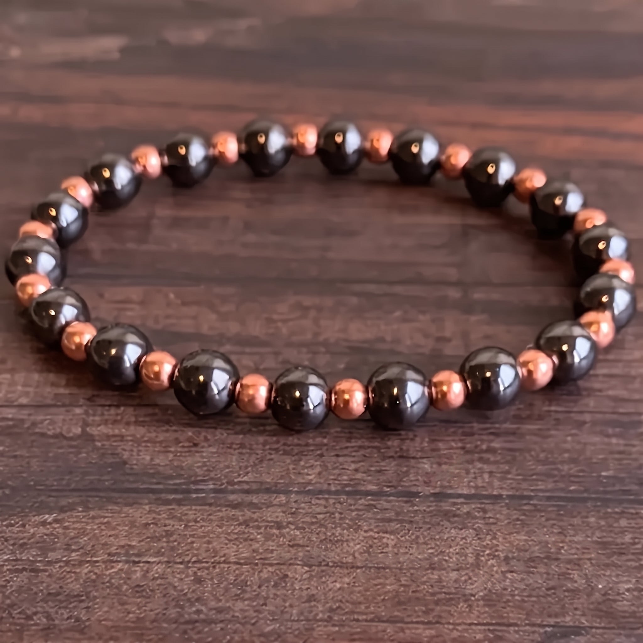 Kupferarmband „Noir“