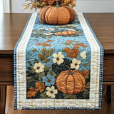 Patchwork-Tischläufer – Kürbis-Saison