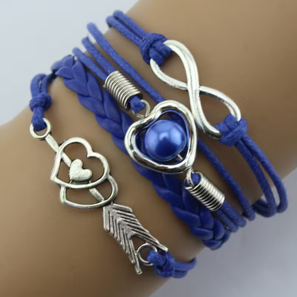 Retro-Armband im Rosenkranz-Stil – Ansicht 2