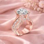 Retro-Ring mit Zirkonia – Ansicht 3