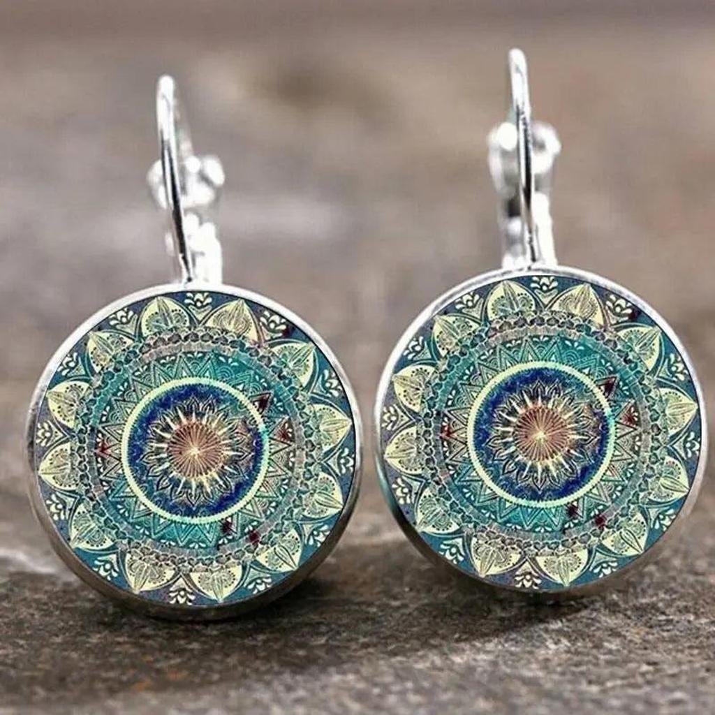 Runde Retro-Mandala-Armbänder
