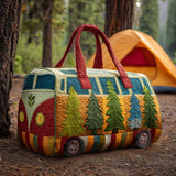 Gesteppte Reisetasche – Retrobus