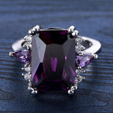 Ring Franziska mit Amethyst