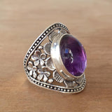 Ring Haida mit Amethyst – Ansicht 2