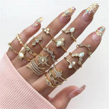 Ring-Set mit 8 bis 12 Ringen – Ansicht 11