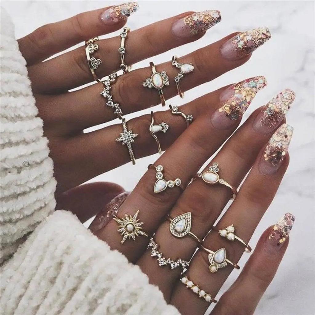 Ring-Set mit 8 bis 12 Ringen – Ansicht 14