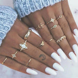 Ring-Set mit 8 bis 12 Ringen – Ansicht 2