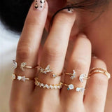 Ring-Set mit 8 bis 12 Ringen – Ansicht 7