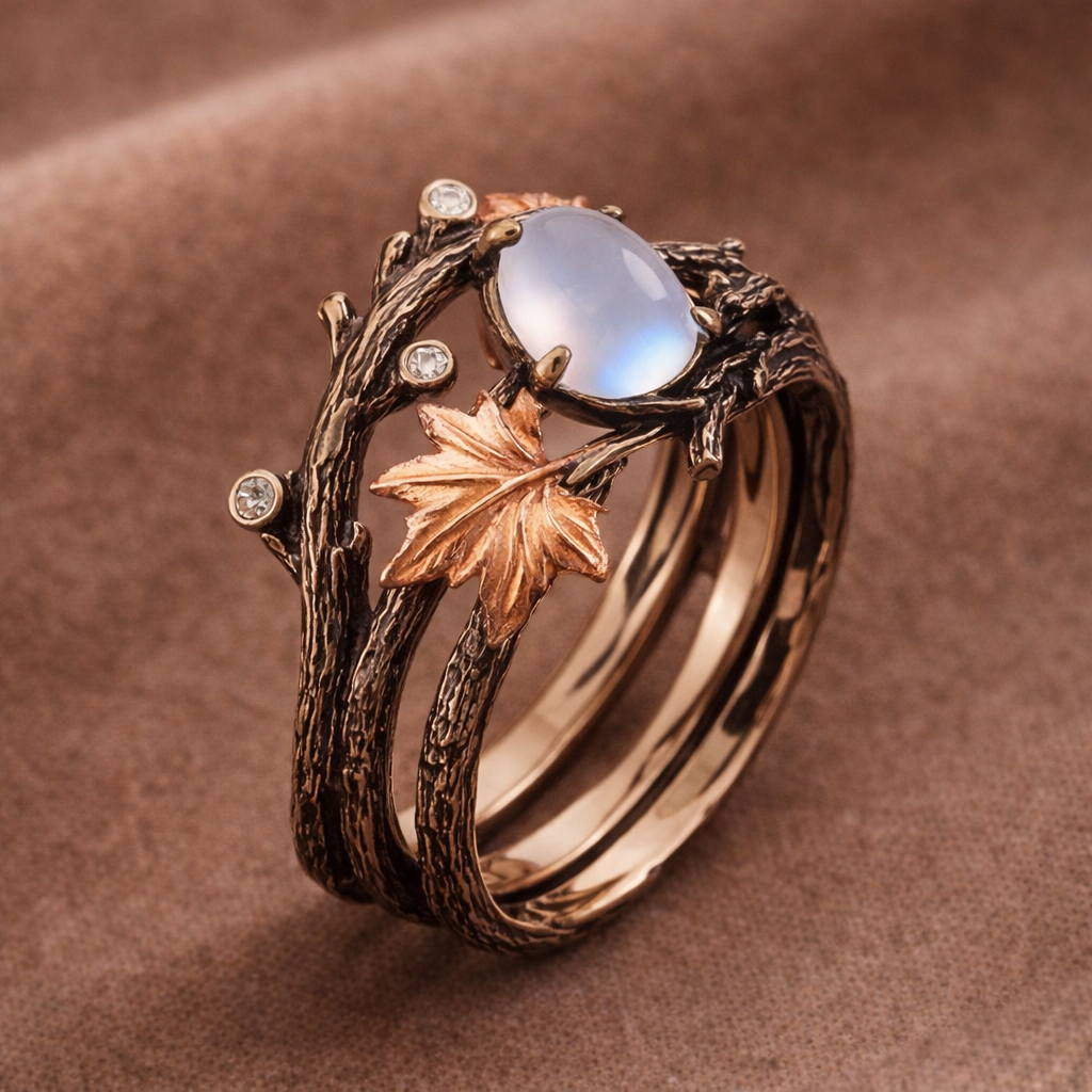 Ring mit Mondstein