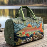 Gesteppte Reisetasche – Geist des Flusses