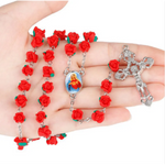 Rosenkranz-Halskette mit Radanhängern