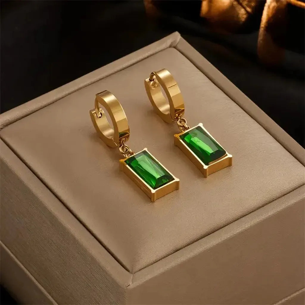 Schmuckset Lina in Grün – Ansicht 4
