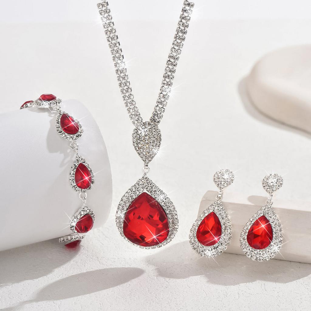 Schmuckset Thalira in Weißgold – Ansicht 2