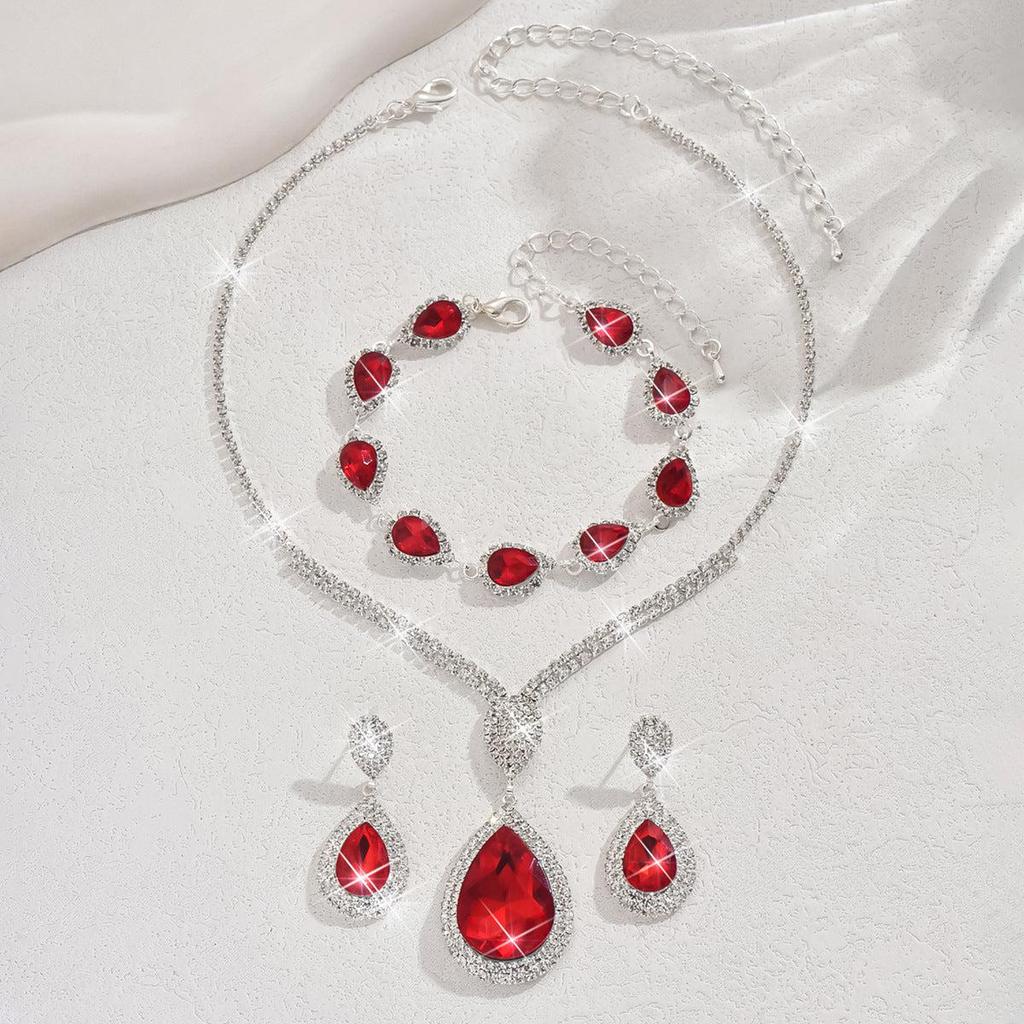 Schmuckset Thalira in Weißgold – Ansicht 4