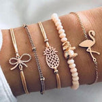 Set aus glitzernden Armbändern – Ansicht 11