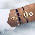 Set aus glitzernden Armbändern – Ansicht 13
