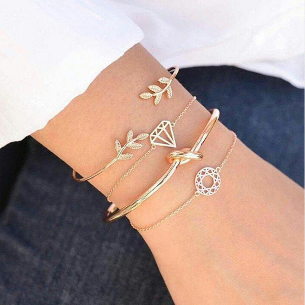 Set aus glitzernden Armbändern – Ansicht 2