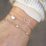 Set aus glitzernden Armbändern – Ansicht 6