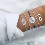 Set aus glitzernden Armbändern – Ansicht 7