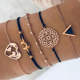 Set aus glitzernden Armbändern – Ansicht 9