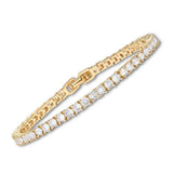 Tennisarmband in Gold – Ansicht 4