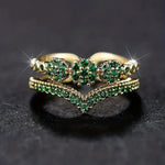 Ring mit Smaragd
