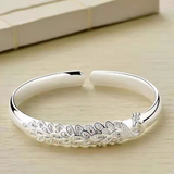 Verstellbares Armband in Weißgold